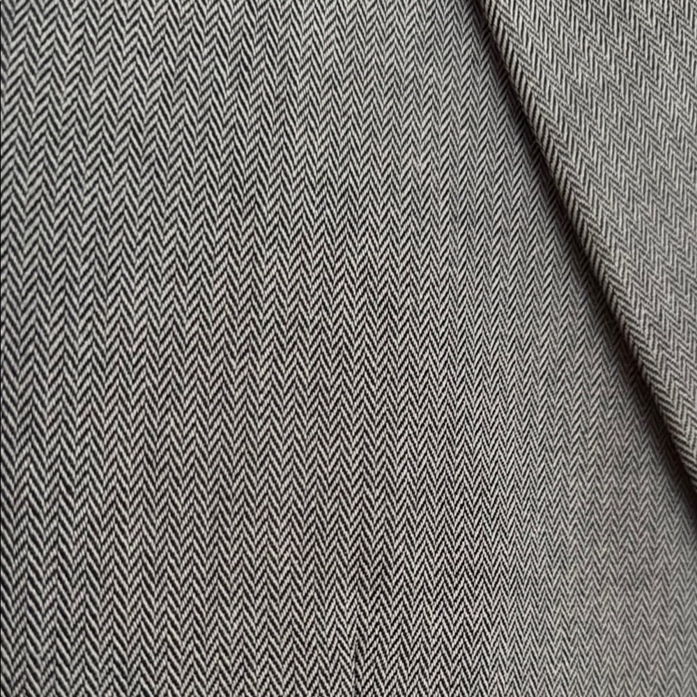 Gray Wool Blazer with Notch Lapel - Picture 3 of 6